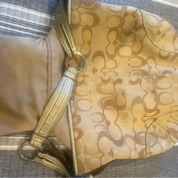 Coach Tan and Brown Women's Bag - Picture 5 of 16